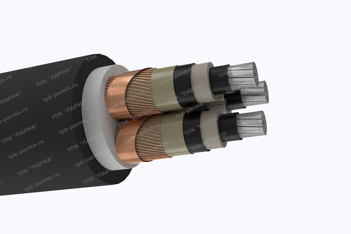 Фотография провода Кабель АПвПуг 3х400/95 - 20кВ